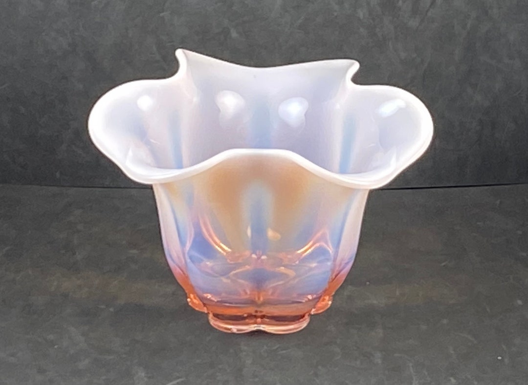 Duncan & Miller Canterbury Line No. 115 Pink Opalescent Etsy