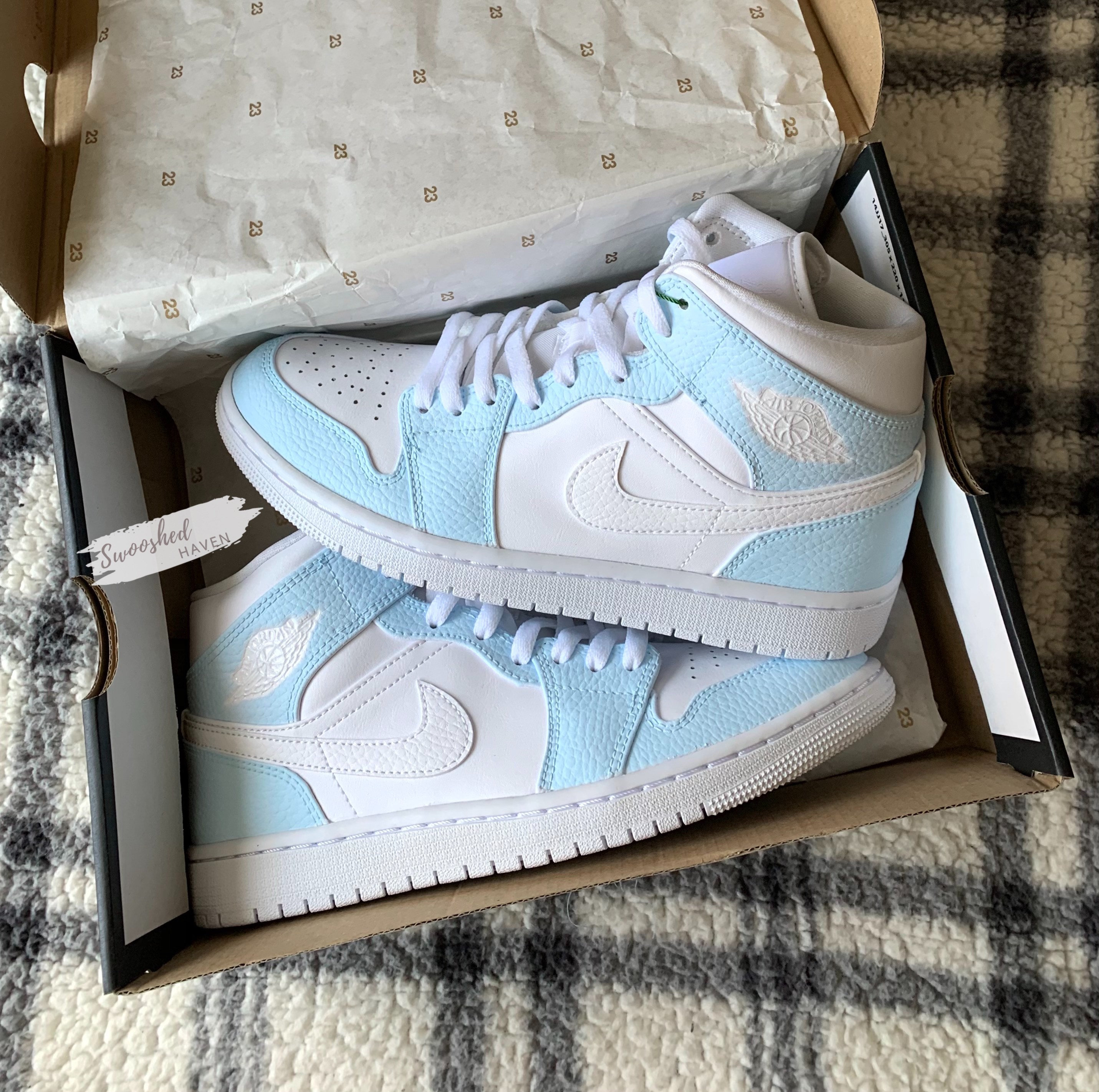 high top jordan 1 baby blue