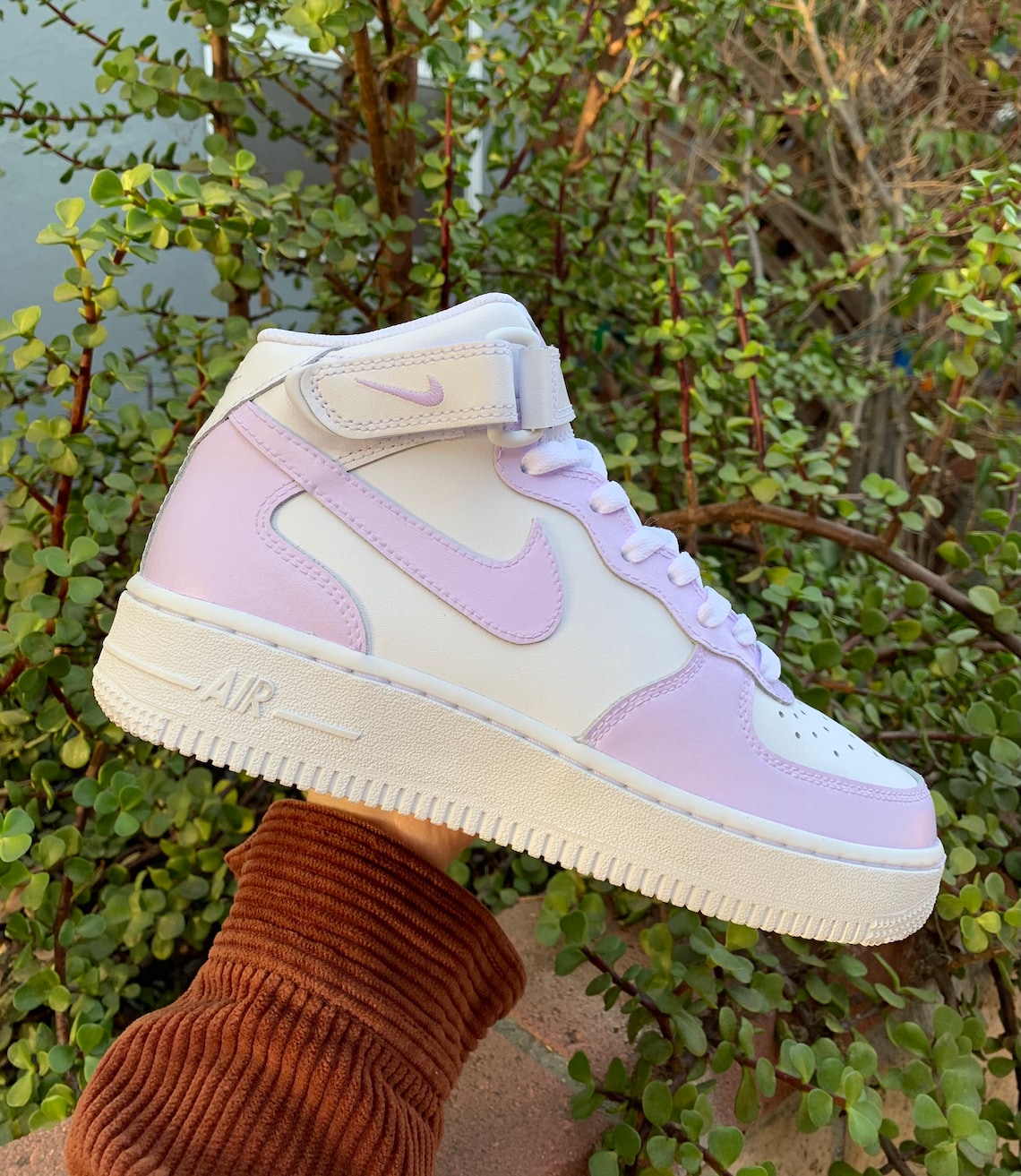lilac nike air force