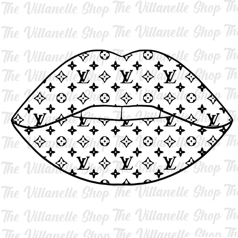 Chia sẻ hơn 76 về louis vuitton lips svg hay nhất - trieuson5