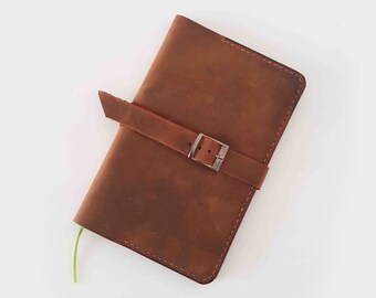Handmade Personalized Leather Journal, Leather Diary Journal, Journal Brown Leather, Gift for Him, Gift For Birthday, Personalized