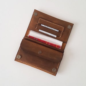 Gift For Darling, Gift For Mother, Gift For Father, Personalized, Leather Tobacco Pouch, Tobacco Case, Tobacco Pouch Leather