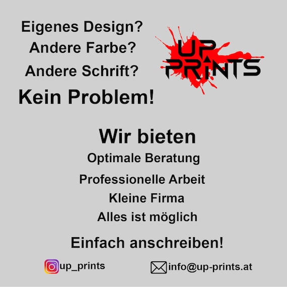 2x Instagram Aufkleber Auto Sticker Wunschtext Tuning Name personalisiert  Tuning JDM eigener Name -  Österreich