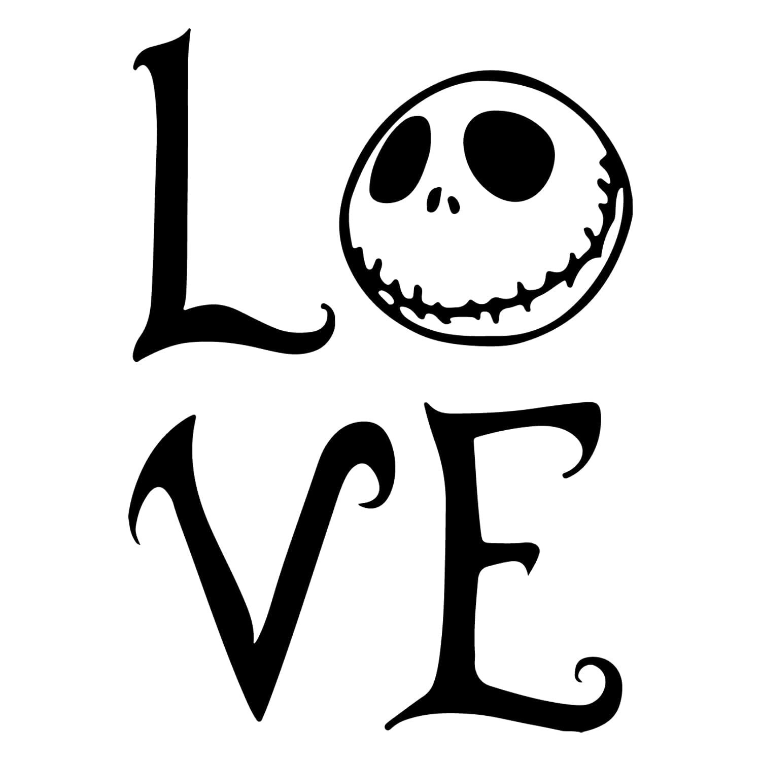 LOVE - sticker personalized