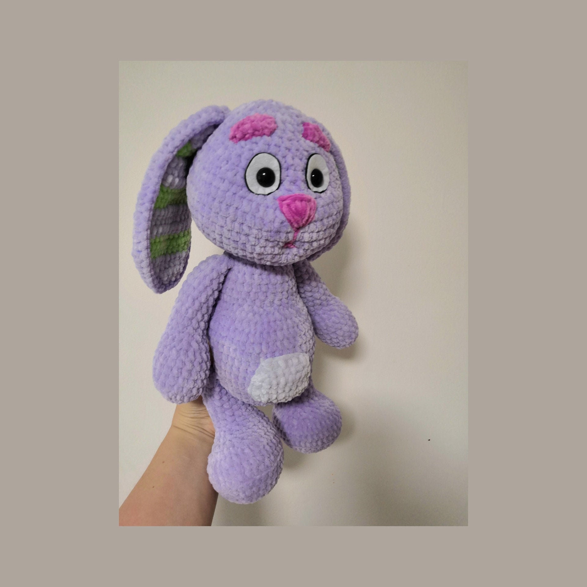 Stuffed Animal Floppy plushie bunny bluey Bingo Etsy