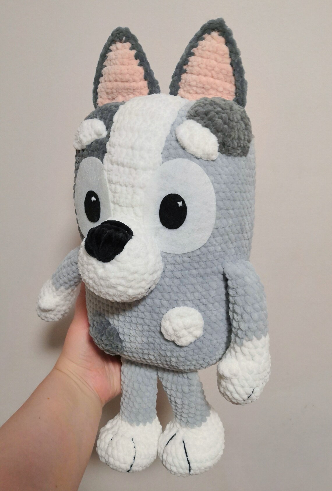 Stuffed Animals bluey Bingo muffin cartoon characters crochet Etsy