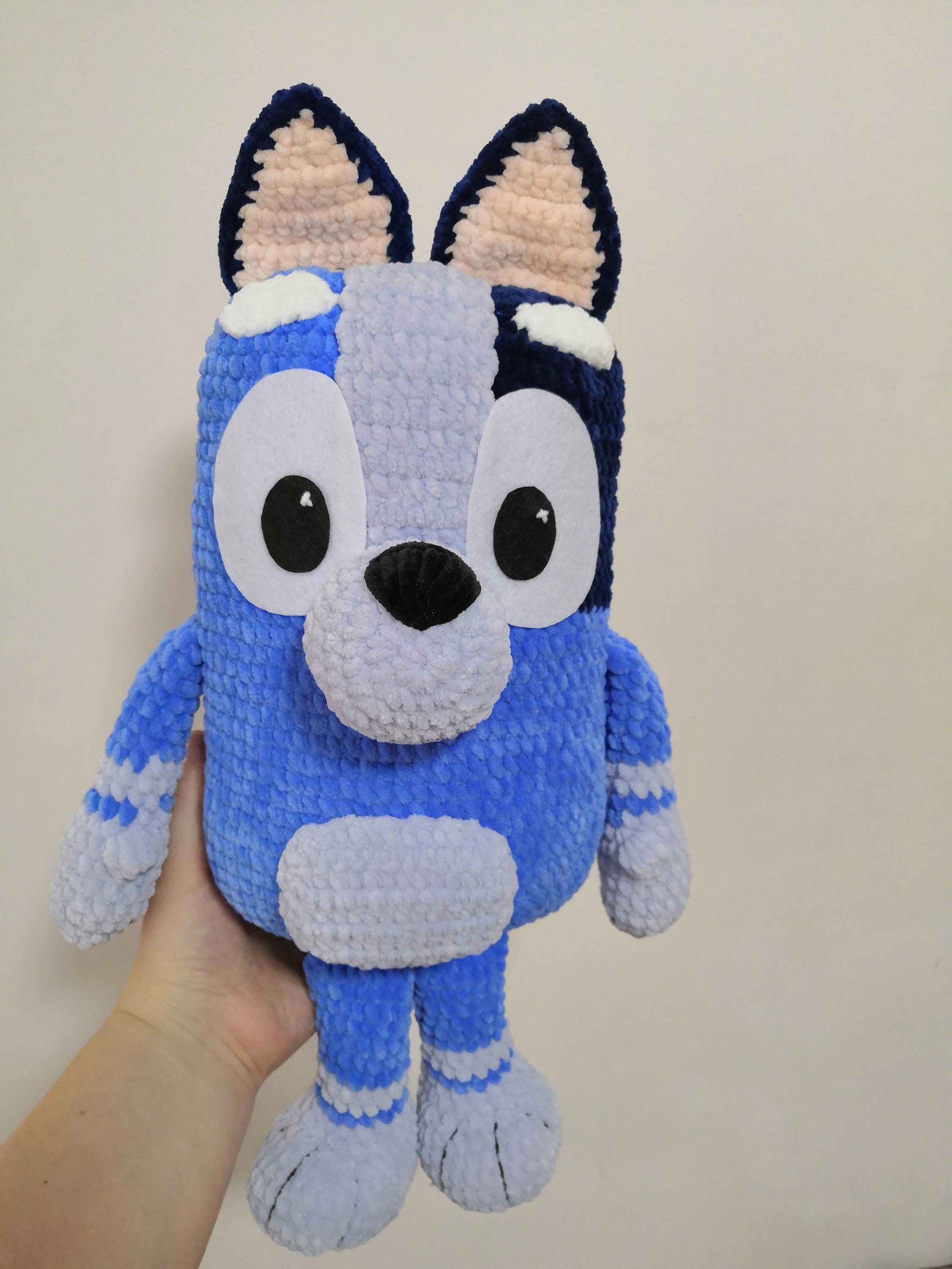 Stuffed Animal Socks crochet amigurumi toy bluey Etsy
