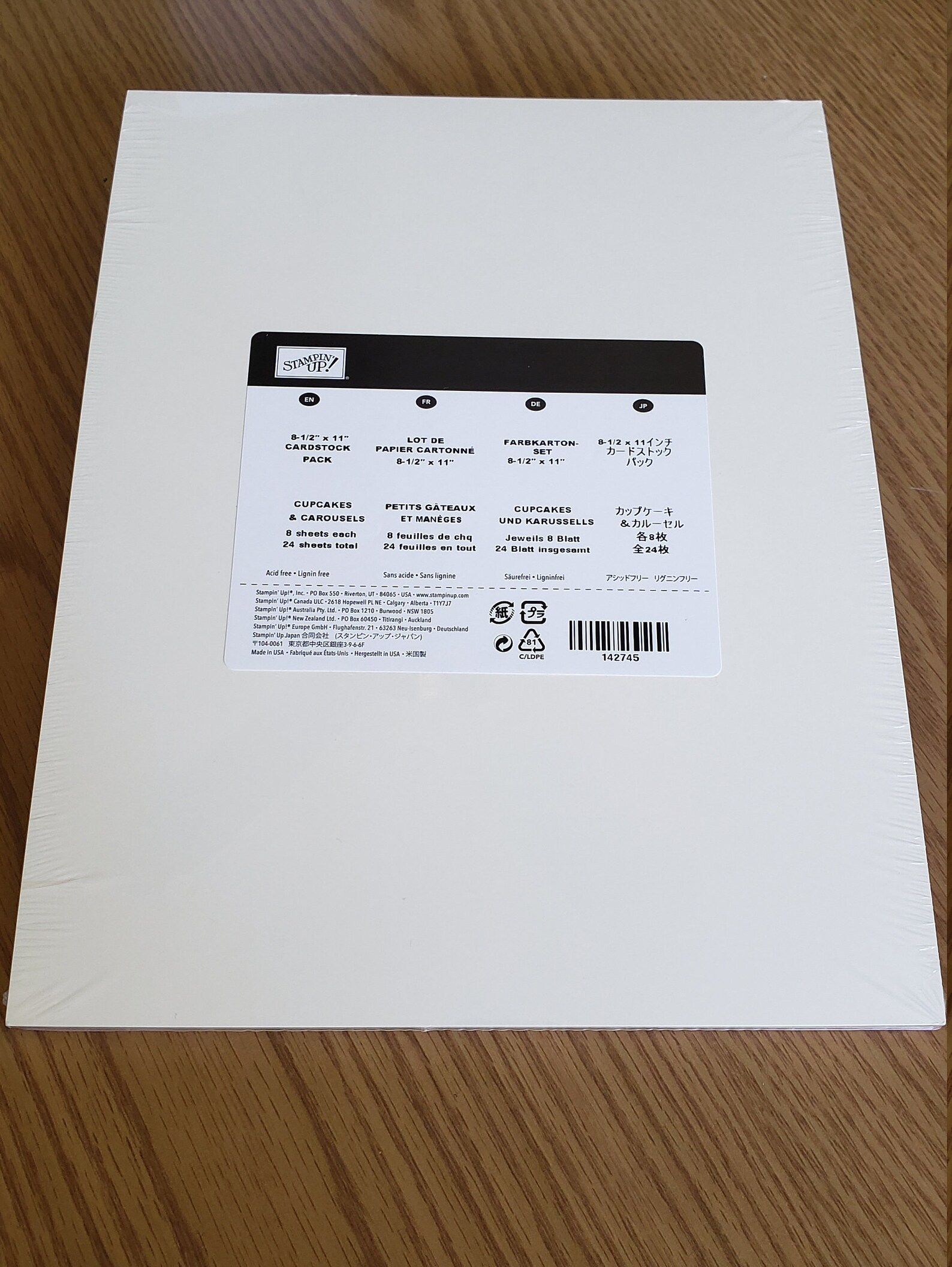 Stampin' Up Classic Cardstock 24 pack 8.5x11 80 lb. Etsy