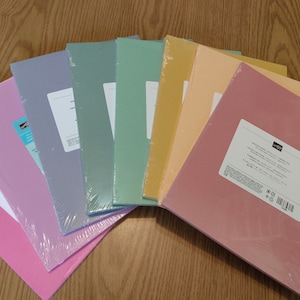 Opakowanie 24 sztuk klasycznego kartonu Stampin' Up, 8,5 x 11, gramatura 80 funtów, kolory wycofane z oferty