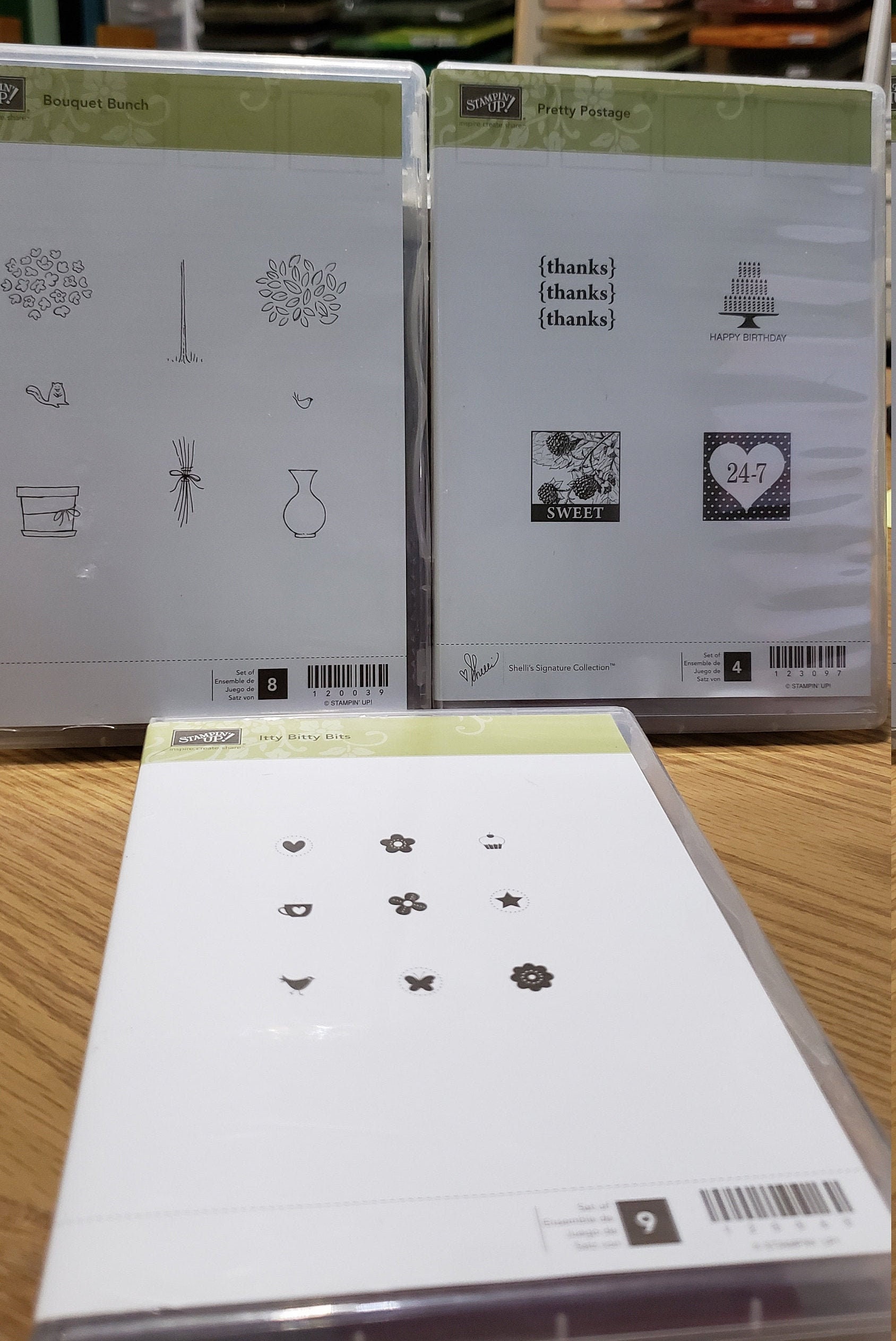 Stampin up Itty Bitty Background - Etsy