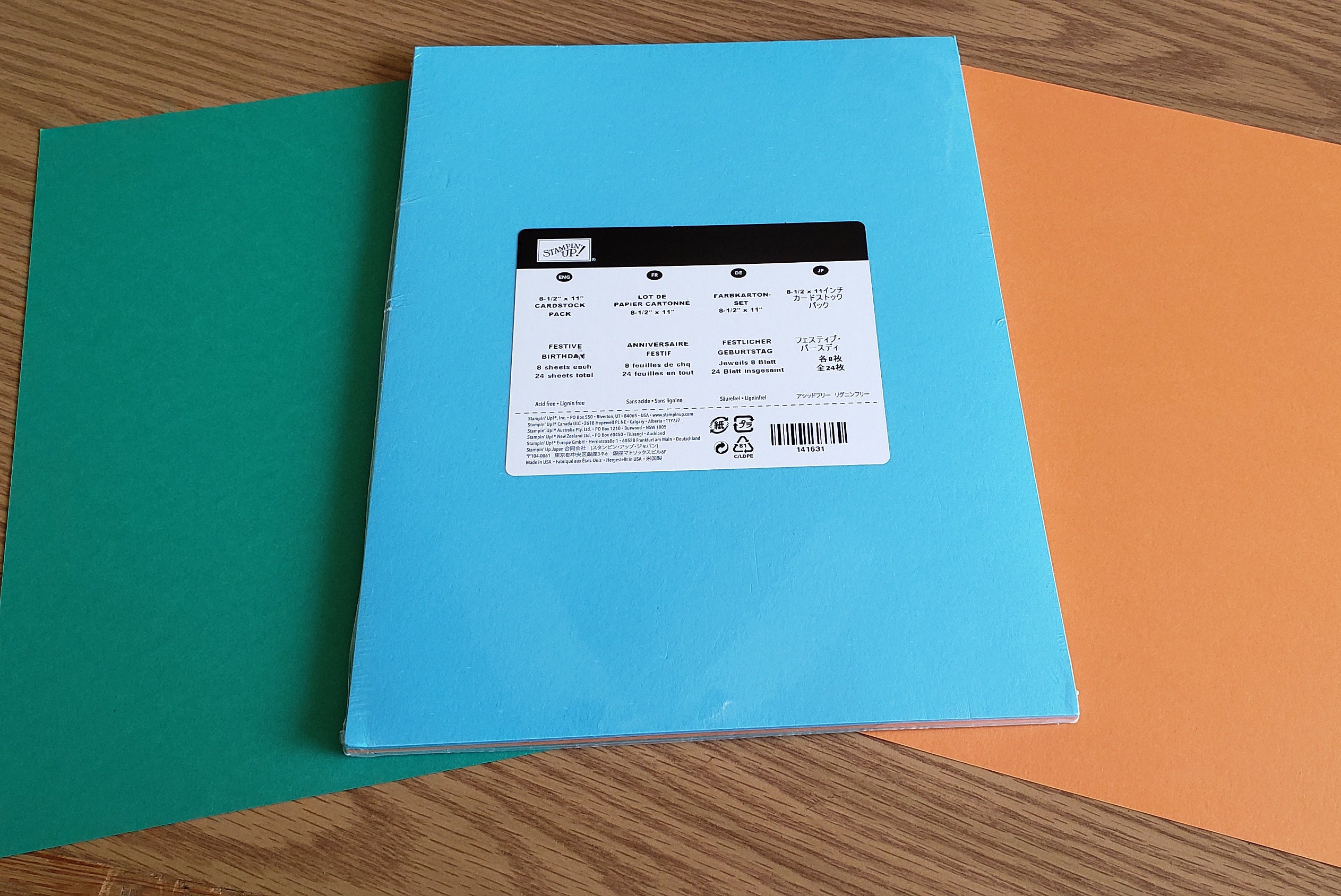 Stampin' Up Classic Cardstock 24 pack 8.5x11 80 lb. Etsy