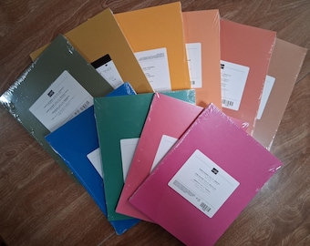 Stampin' Up Classic Cardstock 24 pack, 8.5x11, 80 lb. weight, Retired Colors