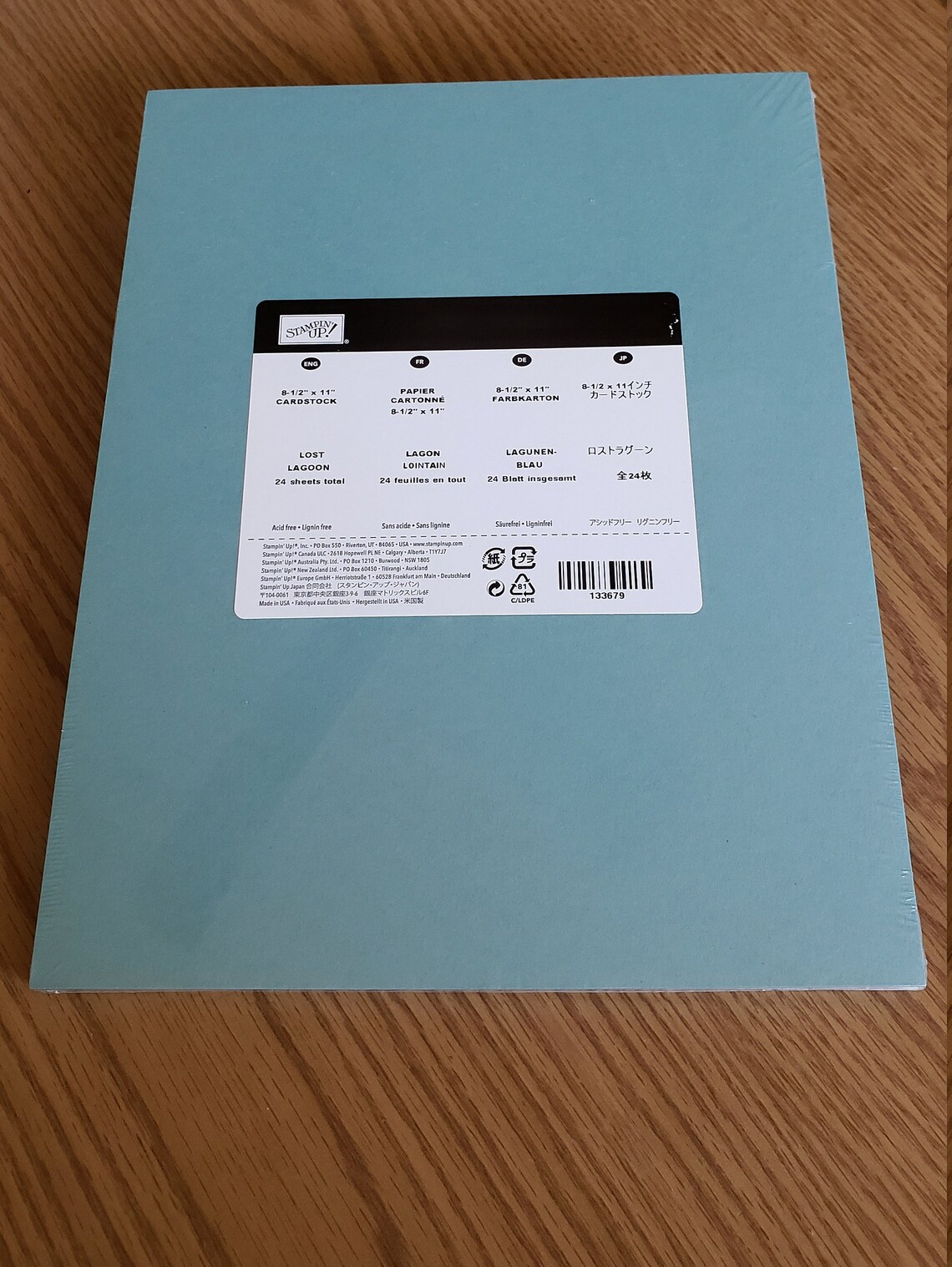 Stampin' Up Classic Cardstock 24 pack 8.5x11 80 lb. Etsy