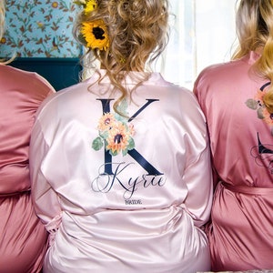 SALE! Bridesmaid Robes, Personalized Bridal Party Robes, Bridesmaid Gifts, Wedding Robes, Custom Robes