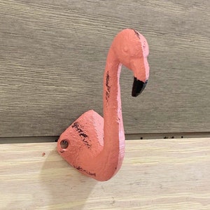 Cast Iron Flamingo - Home Decor - Beach Decor - Coastal - Nautical - Castiron - Cast Iron - Beach House - Gift - Gifts - Boat