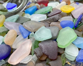 30 Pieces of Medium Sea Glass Beach Glass Frosty Tumbled Beach Glass Great For Stain Glass Ocean Glass Sea Glass Craft Art Glass Seaglass