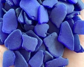 Cobalt Blue Sea Glass Authentic from Florida Beaches Real Tumbled Beach Glass Bulk 5-300 Pieces Seaglass FREE SHIPPING