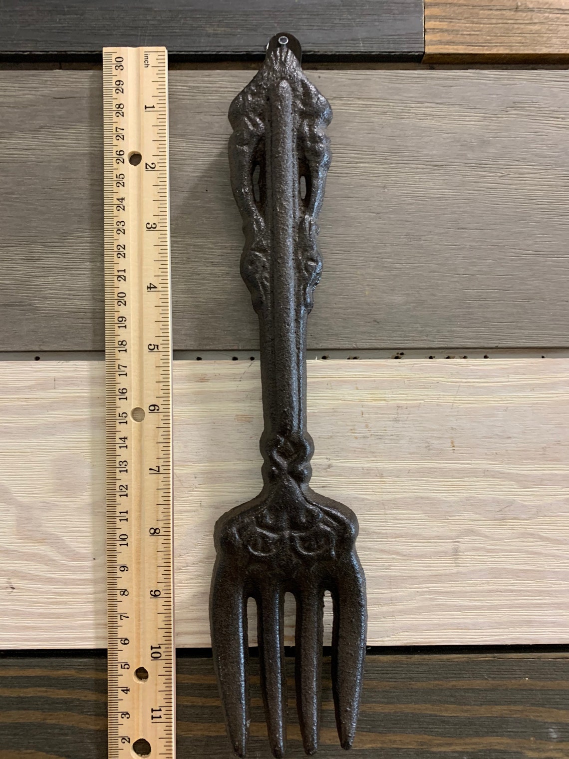 Cast Iron Fork Kitchen Wall Decor Great for Any Kitchen Etsy