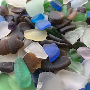 Medium Sea Glass Beach Glass Frosty Tumbled Beach Glass Great For Stain Glass Ocean Glass Sea Glass Craft Art Glass Seaglass 5-200 Pieces