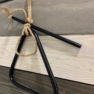 Triangle Dinner Bell With Hangers and Dinger, Grate Housewarming Gift ...