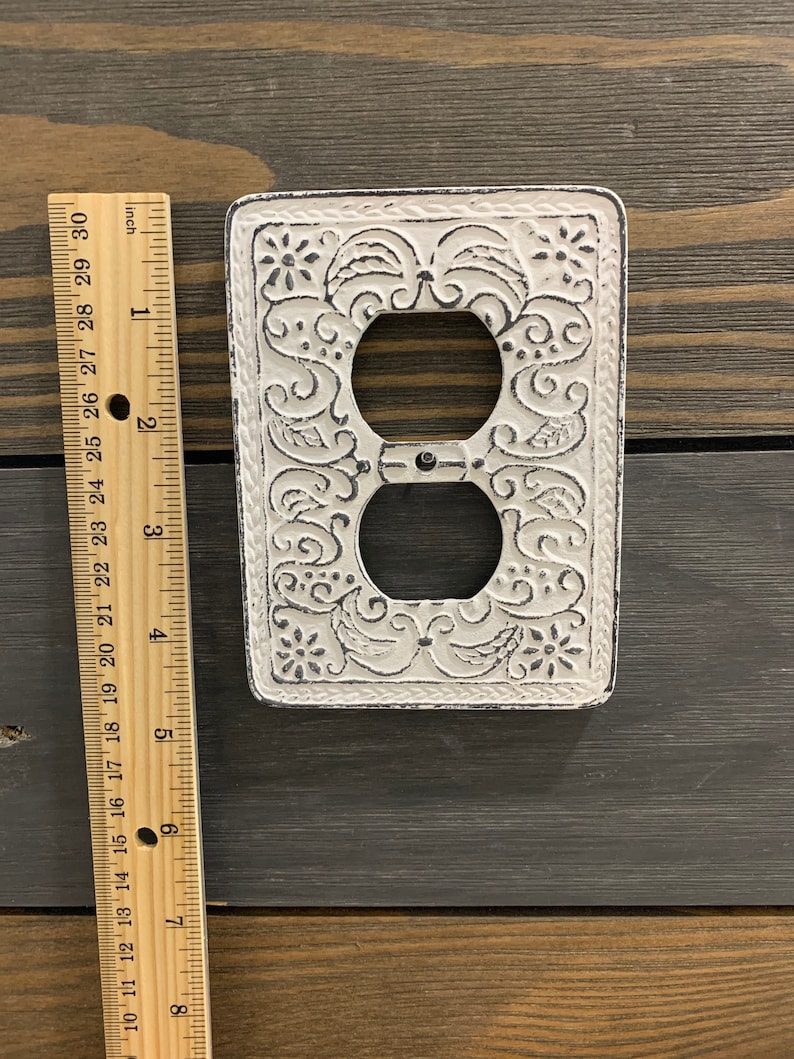 Cast Iron Outlet Cover Decorative Outlet Cover Cast Iron Etsy