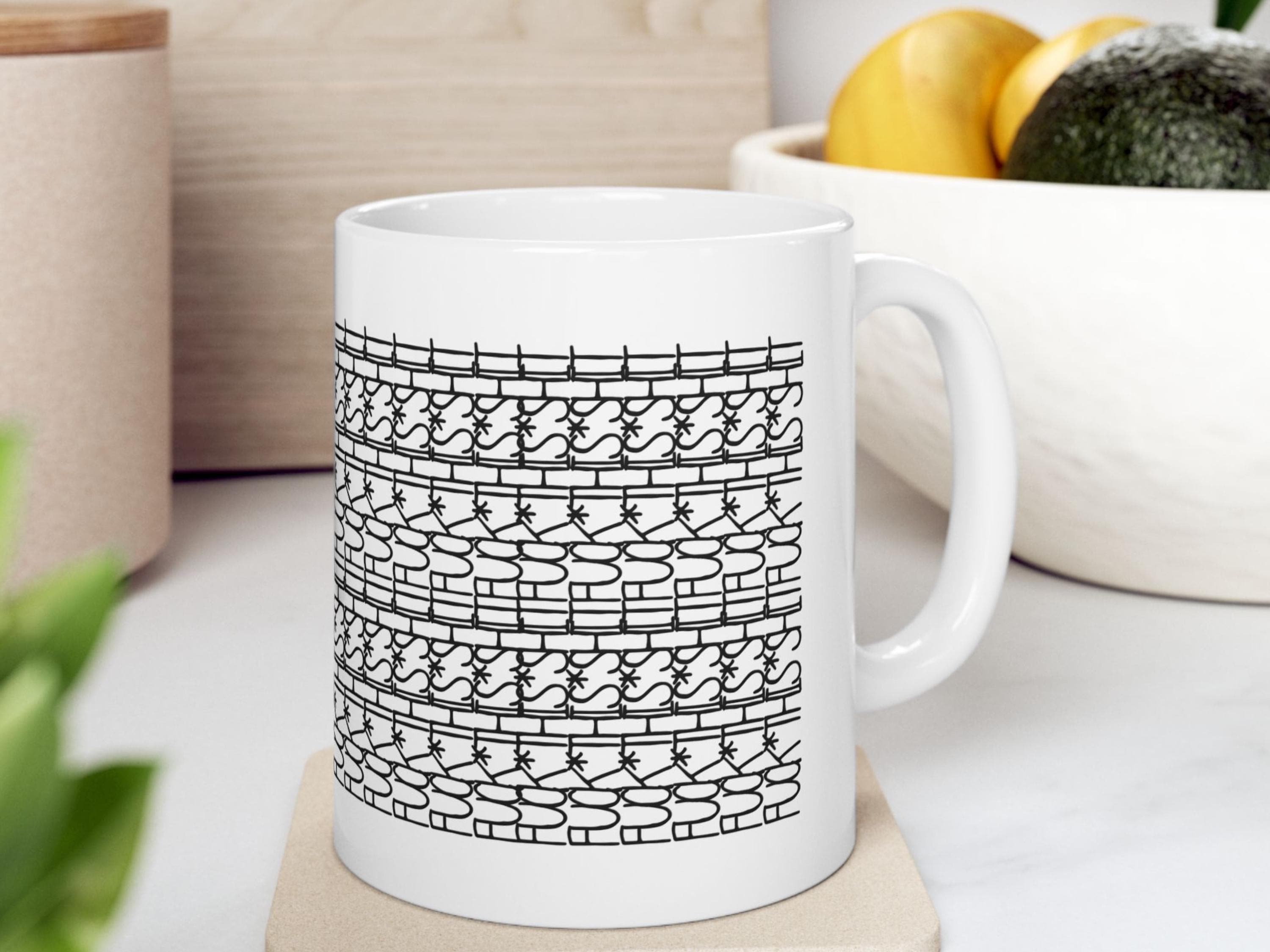 Hidden Message Coffee Mug, Fuck This Shit, Gift for Work Bestie