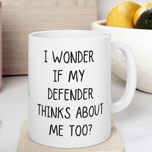 Land Rover Defender Mug , Ceramic Mug for Off-Road Vehicle Lovers, Adventure Enthusiasts - 11oz, 15oz Coffee Cup, Gift for Car Enthusiasts