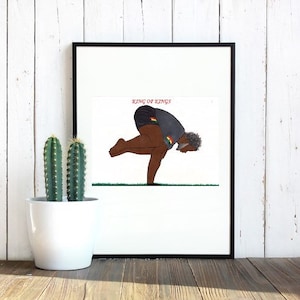 Black Yoga Prints 'The Art Collection'