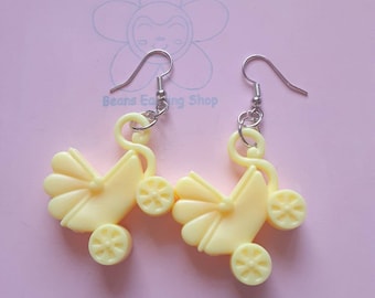 Baby Carriage Earrings