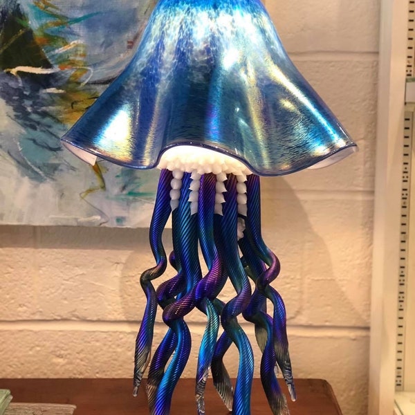 Jellyfish Lamp Etsy UK
