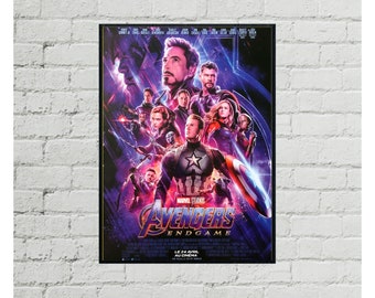 Avengers Endgame Movie Poster 0418 Sizes A4,A3,A2,A1