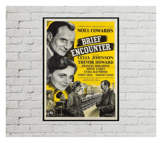 Brief Encounter Movie Poster 0500 Sizes A4A3A2A1 Etsy