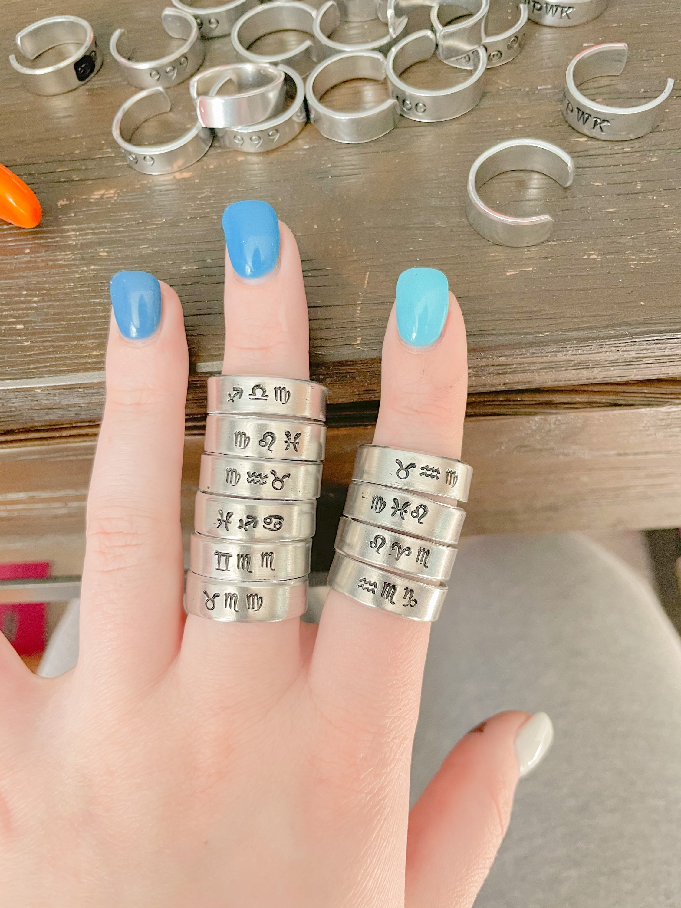 Big Three Astrology Ring