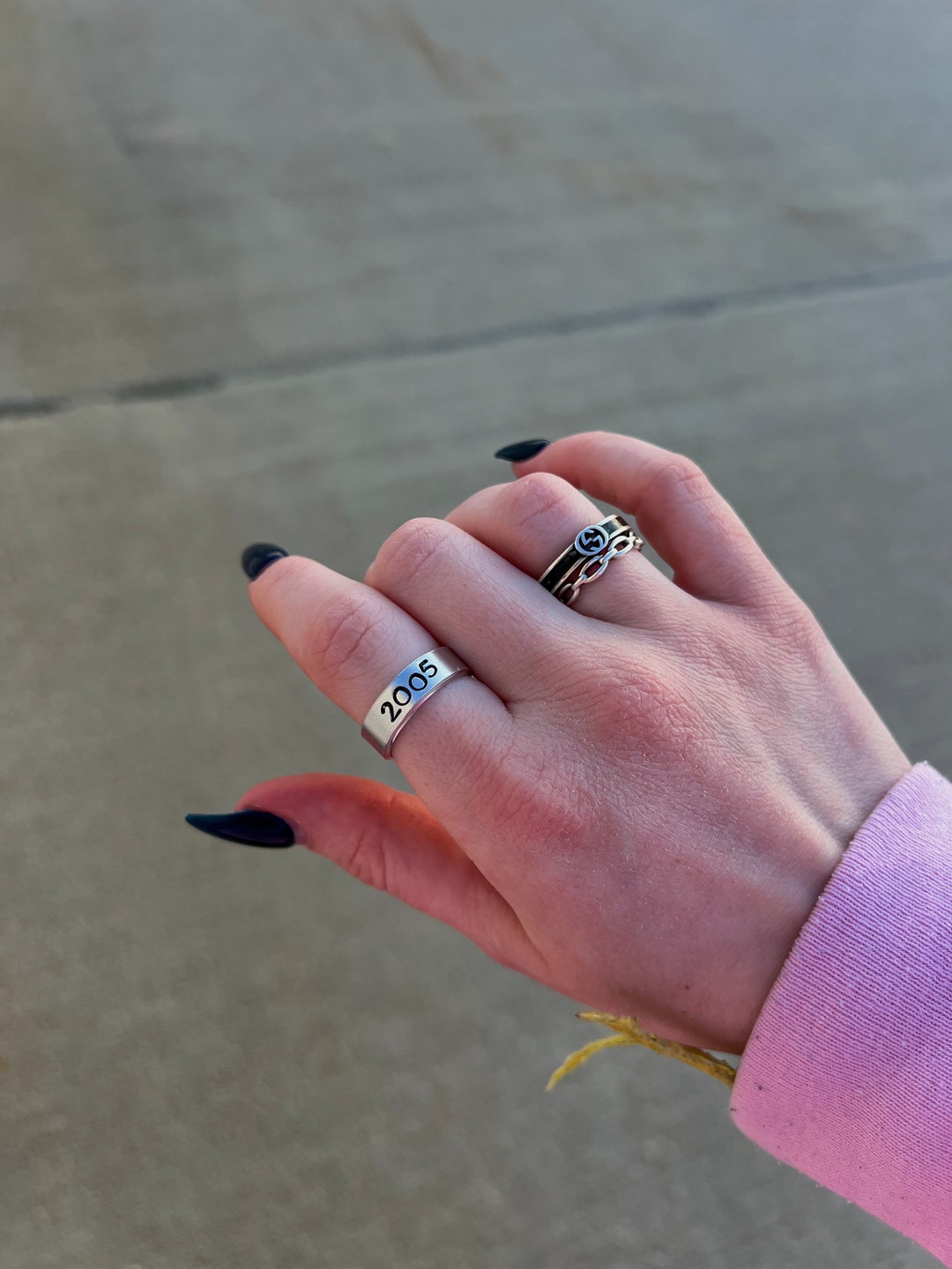 Custom Year Ring - Etsy