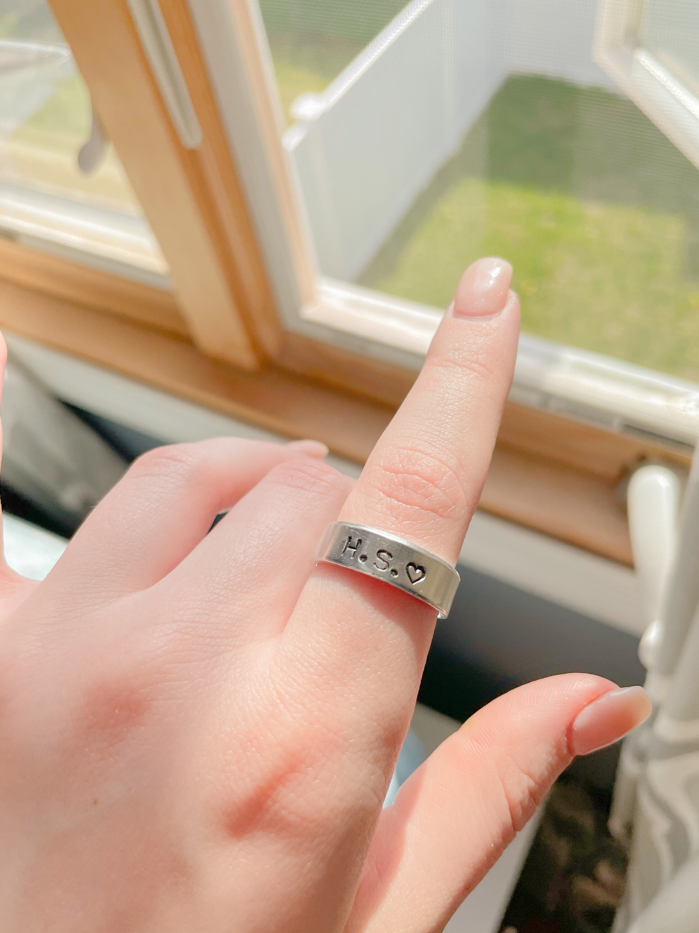 Harry styles heart on sale ring