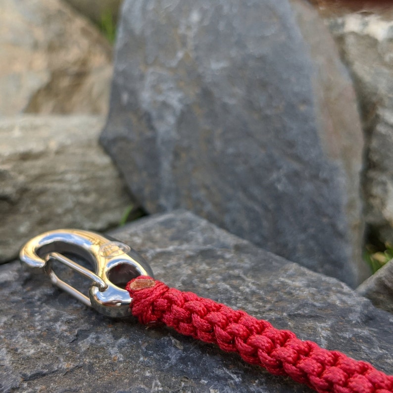 Mountain Climbing/Hiking Gift Red keychain jewellery