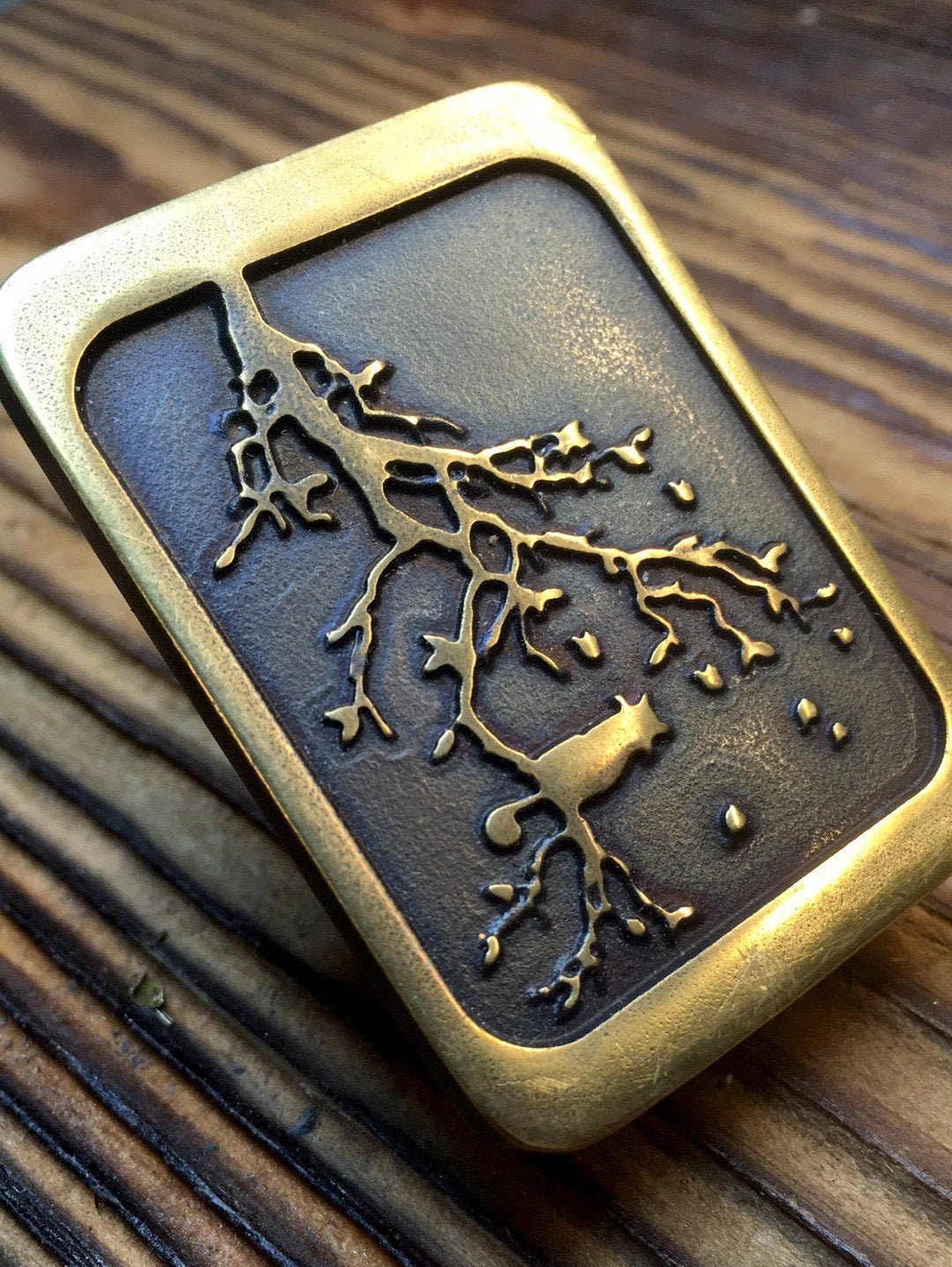 DESIGN YOUR OWN Custom Brass Belt Buckle: Personalized Engraved Design ...