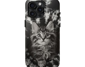 Tabby Kitten Tough Phone Case: Impact Resistant iPhone & Samsung Galaxy