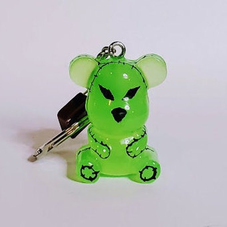 oogie boogie plush keychain