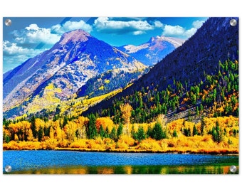 Acrylic Print Colorado Colors 5 Photo Art Wall Decor
