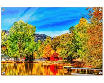 Acrylic Print Fall Colors 3 Photo Art Wall Decor