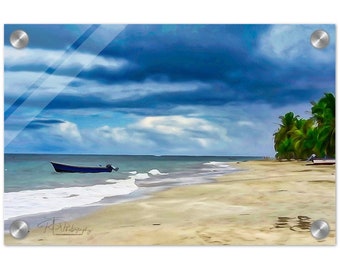 Acrylic Print Costa Rica Beach Photo Art Wall Decor