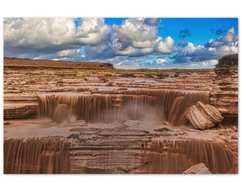 Aluminum Print Grand Falls 2 Photo Art Wall Decor