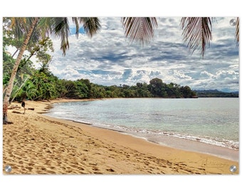 Acrylic Print Amazing Costa Rican Beach Punta Uva 2 Wall Decor