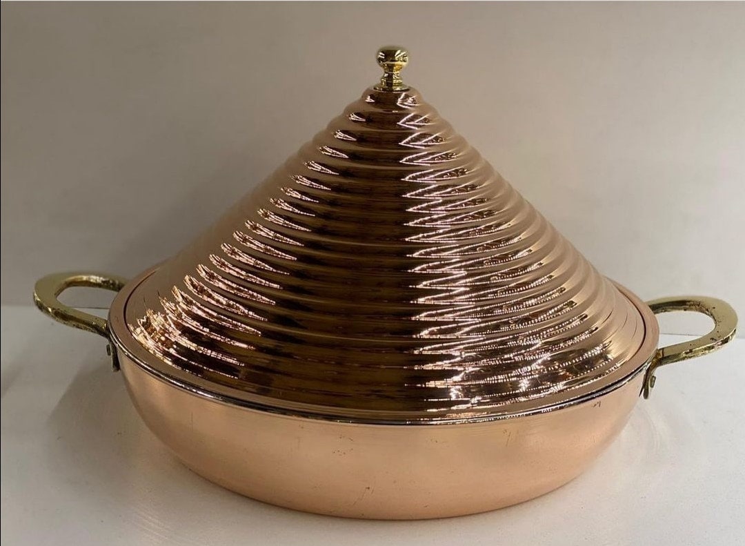 Handmade Copper Pyramid Pan,PYRAMID PAN! A brand new design! A visual feast in the kitchen.PYRAMIT Pots,Thick Copper Pan,Turkish Pan