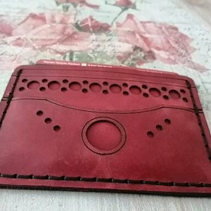 Crazy Horse Leder Brieftasche, Handgemachte Leder Brieftasche, Valentinstag Geschenk, Einzigartige Brieftasche, Leder Brieftasche, Besondere Brieftasche,Geschenk für Vater