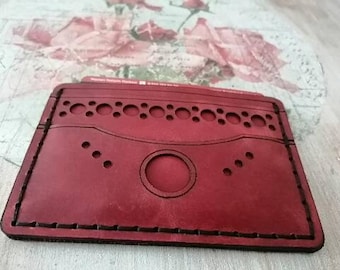Crazy Horse Leather Wallet,Quality Handmade Leather Wallet,Valentine's Day Gift,Unique Wallet,Leather Wallet,Special Wallet,Gift for Father