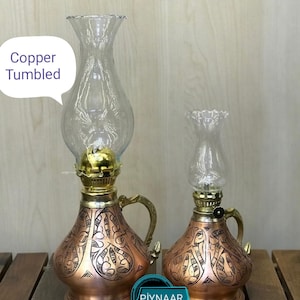 Handmade Copper Oil Lamp,Nostalgic Oil Lamp,Old Oil Lamp,Decorative Copper Oil Lamp,Candle Holder.Christmas Gift, Christmas Lamp