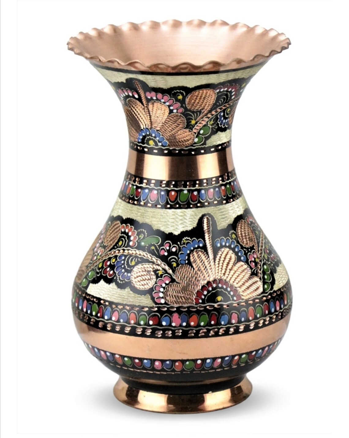 Copper Vase Handmade Vase Decorative Vasecopper Gift Etsy