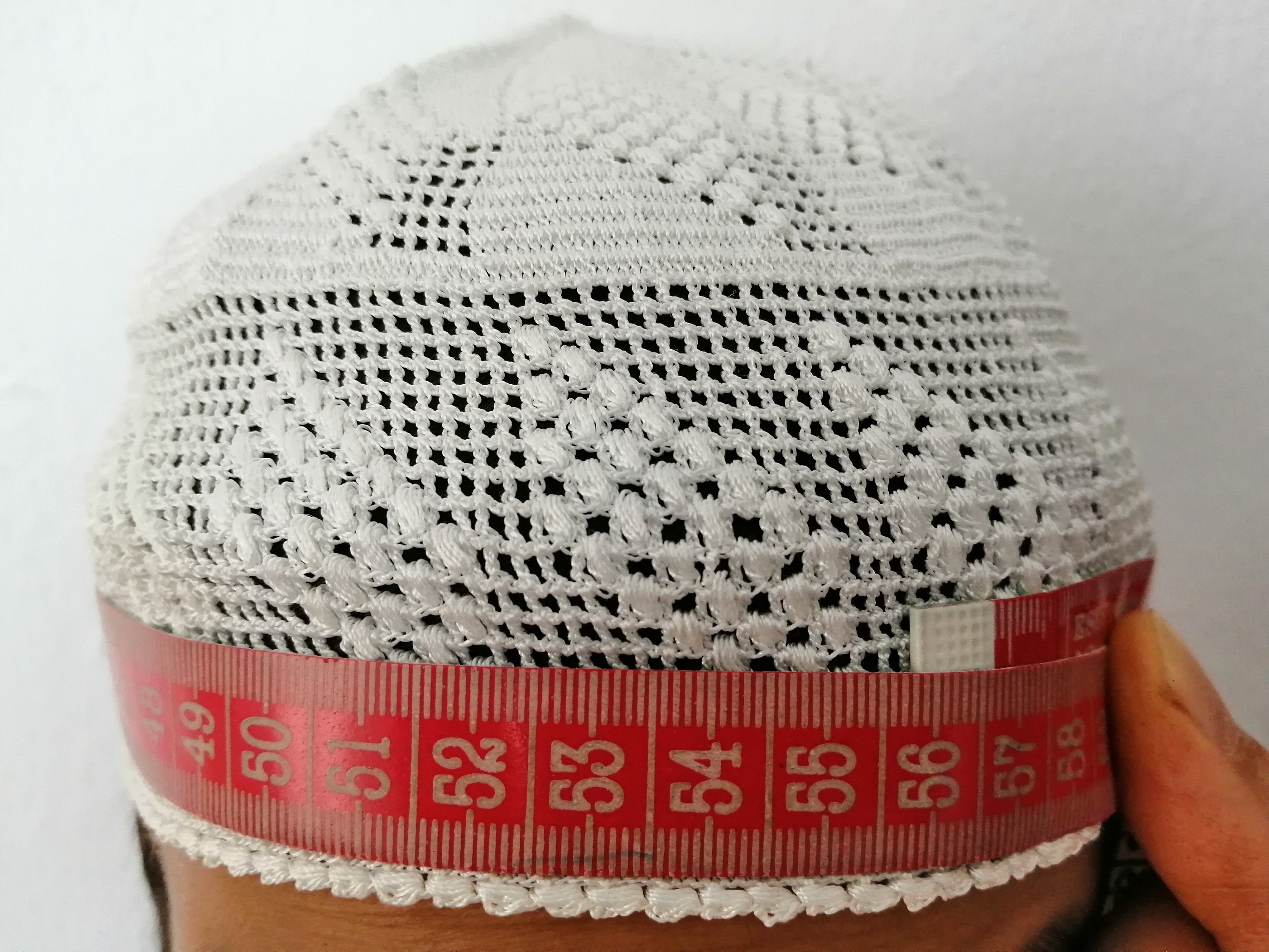Handmade Prayer Cap Pattern Crochet Skullcap Islamic Hat Prayer